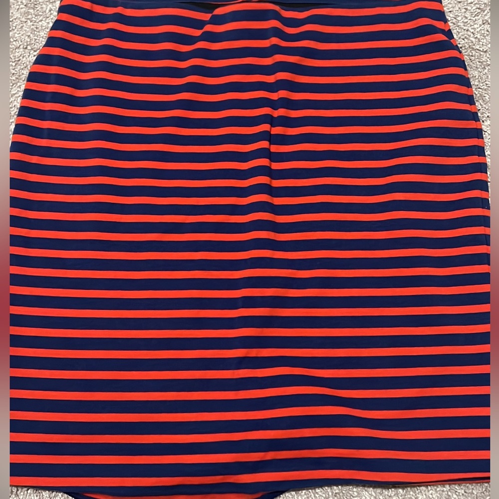 Old Navy Women’s blue and red striped skirt.